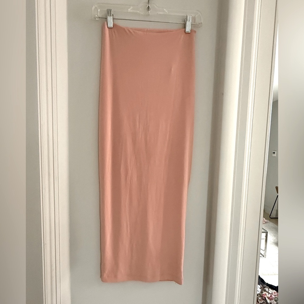 Jluxlabel Midi Pink Skirt